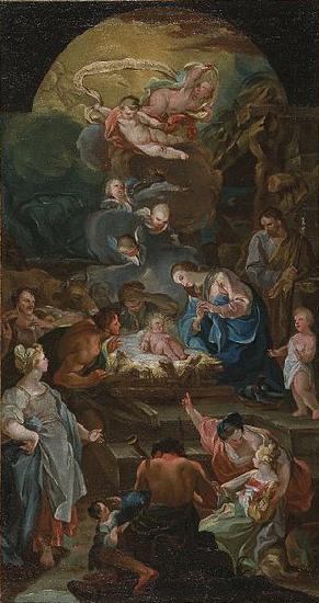 unknow artist Adoration of the Shepherds China oil painting art